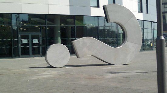The Question Mark Sculpture